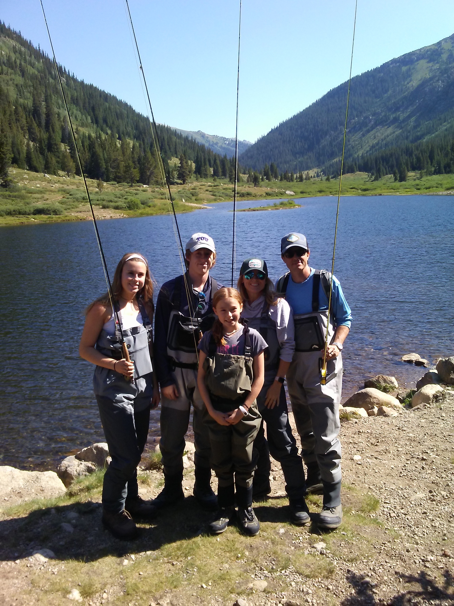 Family fishing adventures