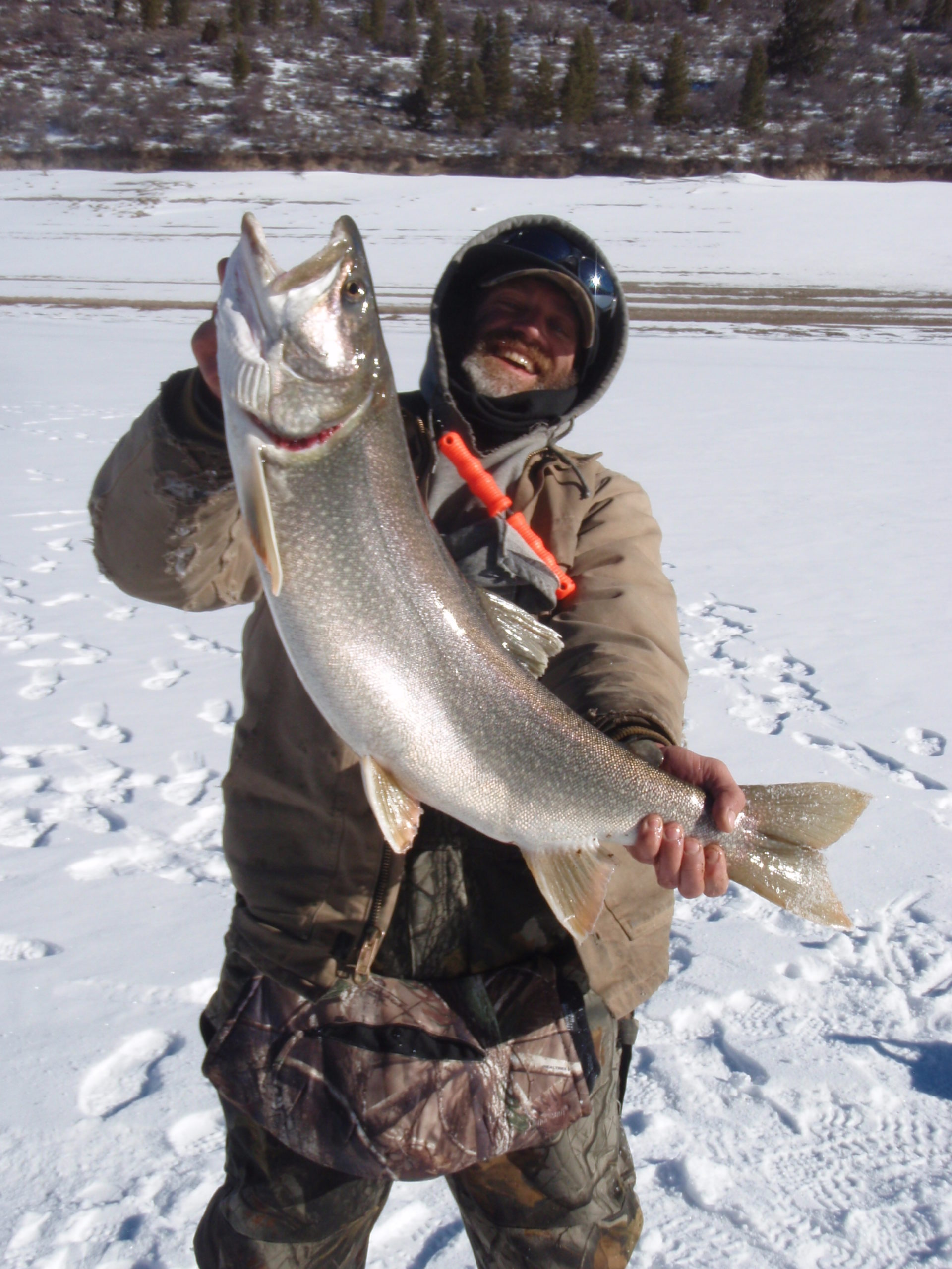 Winter fishing in Colorado