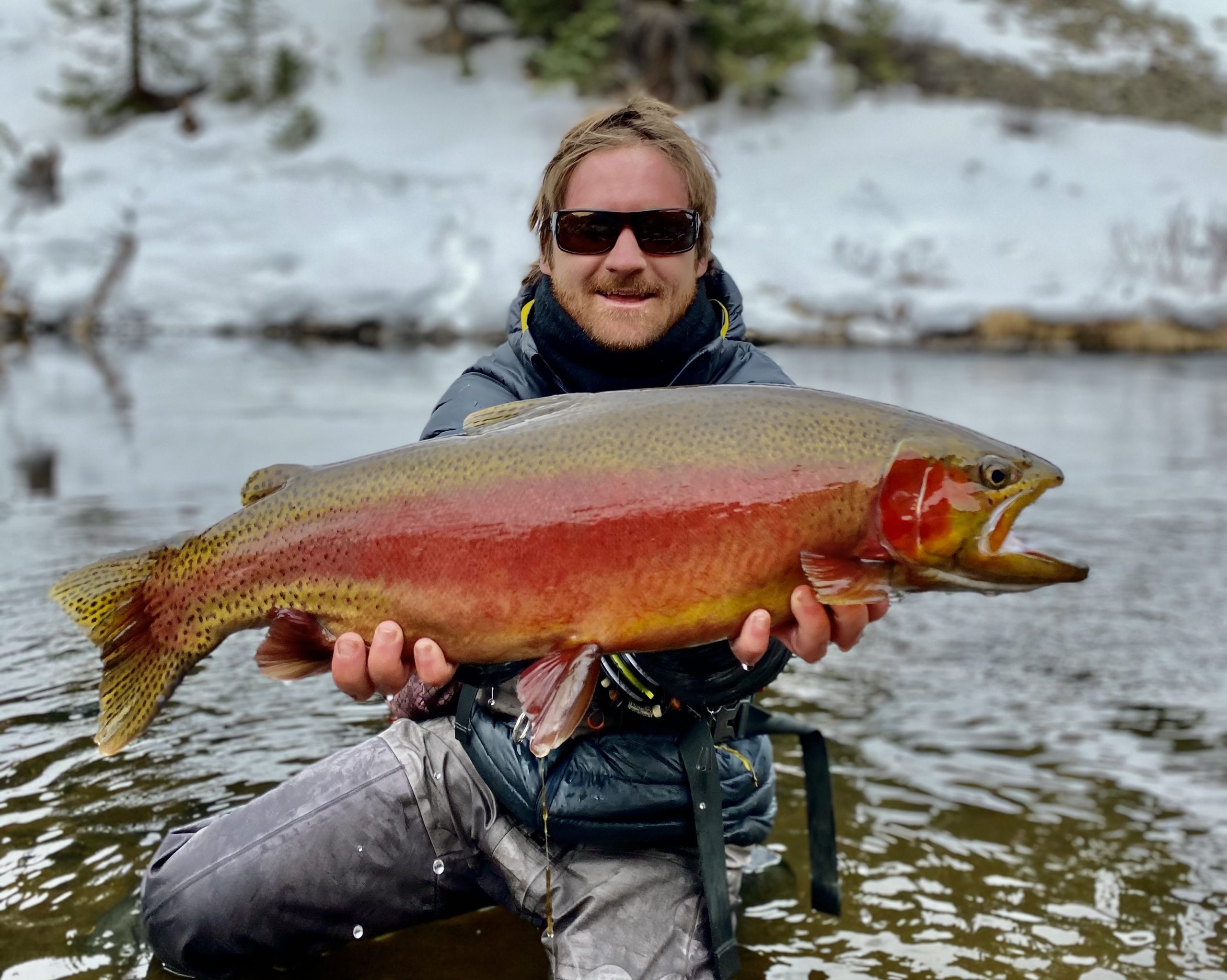 Aspen Trout Guide Nicky Mill with Fish