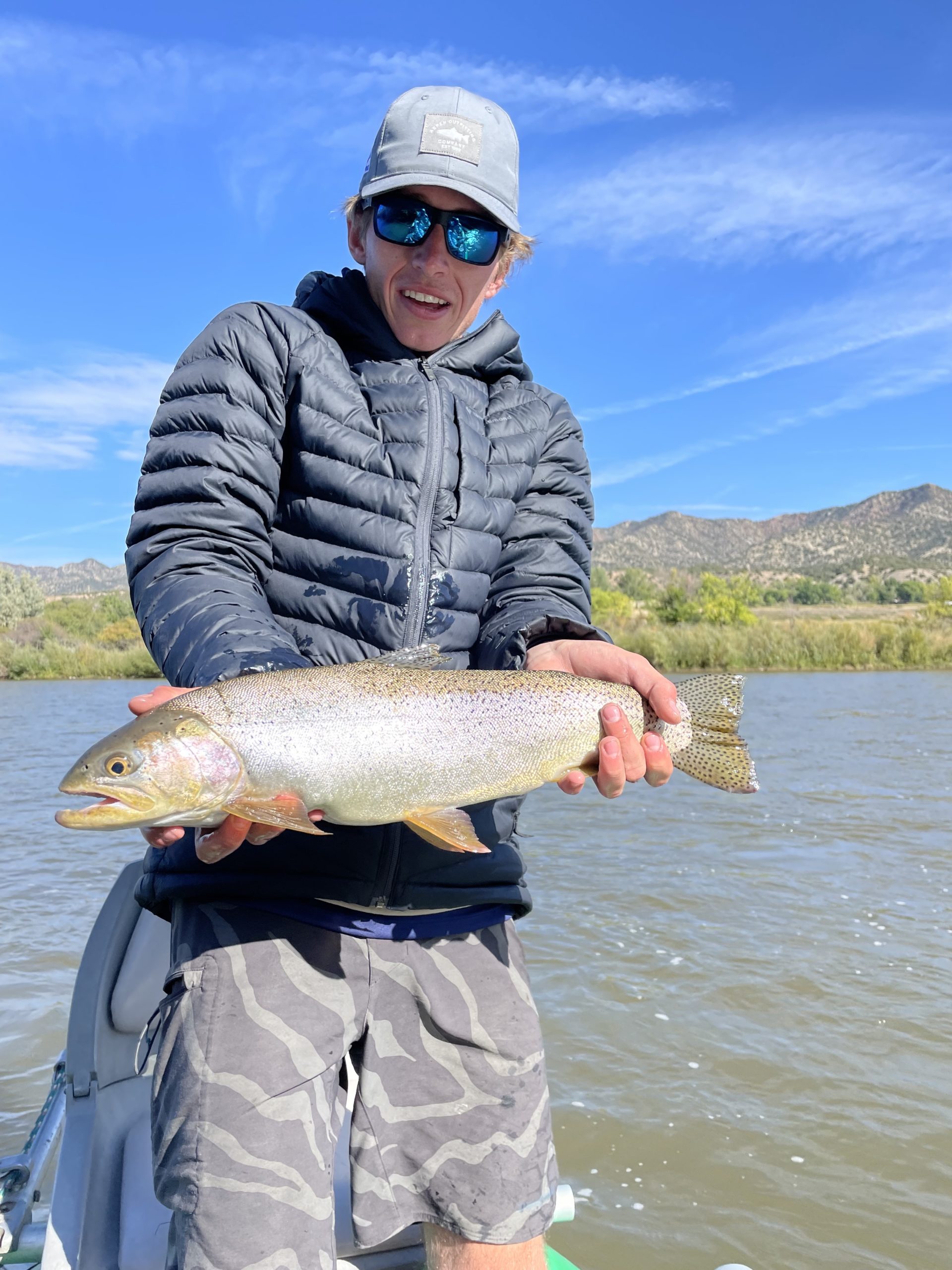 Aspen Trout Guide Alex Gordon fishing for trout in Colorado