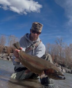 Riley Arendt a fishing guide with Aspen Trout Fishing