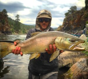 Cameron Carlson is an experienced guide for Aspen Trout Fishing and fell in love with fly fishing