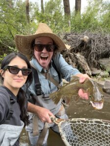 Patrick Sewell a guide for fishing expeditions with Aspen Trout Guides