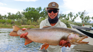 Chase Kelly, an Aspen Trout Guide, leads visitors on fishing tours